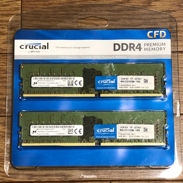 crucial DDR4-3200 32GB
