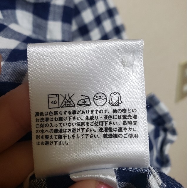 UNIQLO(ユニクロ)のUNIQLO　リネンチェックシャツ レディースのトップス(シャツ/ブラウス(長袖/七分))の商品写真