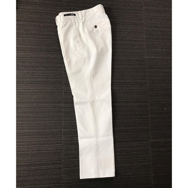 PT01 - PT01 ピーティーゼロウーノ 白 パンツ BEAMS F EVO FIT 42の