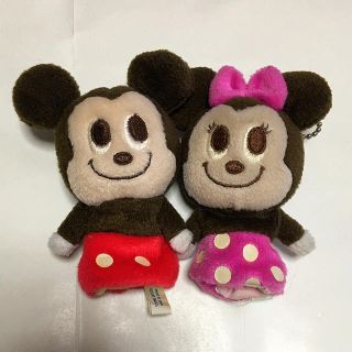 ミッキー、ミニー　ぬいぐるみセット(キャラクターグッズ)