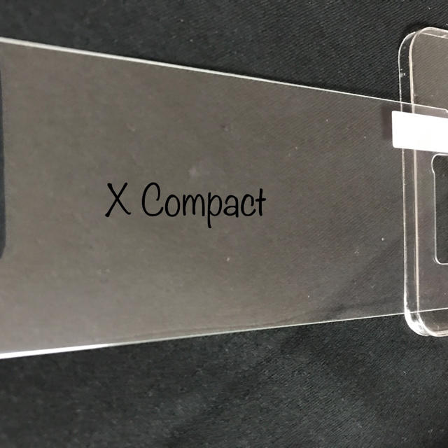 Xperia(エクスペリア)のエクスペリア　X Compact スマホ/家電/カメラのスマホアクセサリー(保護フィルム)の商品写真