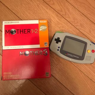 MOTHER1+2、MOTHER3、ゲームボーイアドバンスのセット