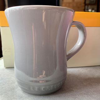 ルクルーゼ(LE CREUSET)の新品未使用　ル・クルーゼ　マグカップ　グレー　(グラス/カップ)