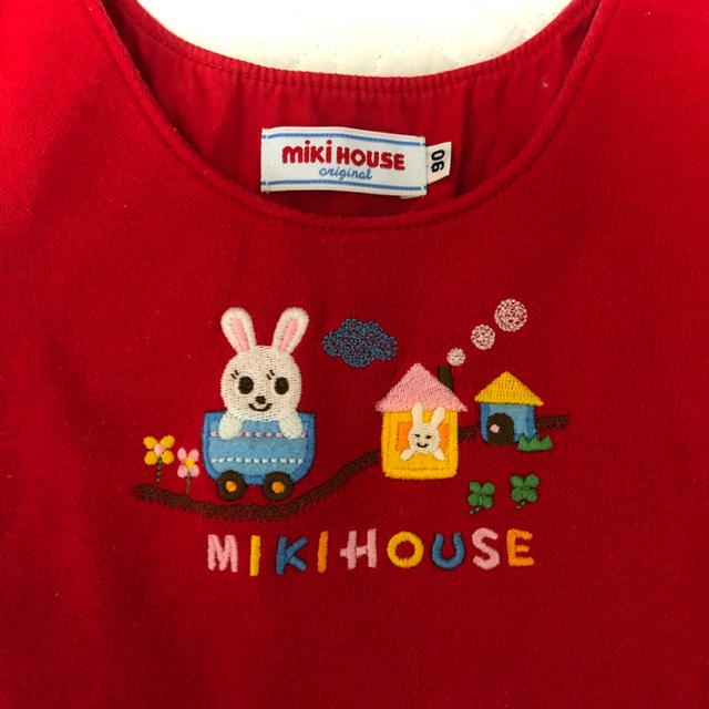 mikihouse(ミキハウス)のミキハウス　うさこワンピース 90 キッズ/ベビー/マタニティのキッズ服女の子用(90cm~)(ワンピース)の商品写真