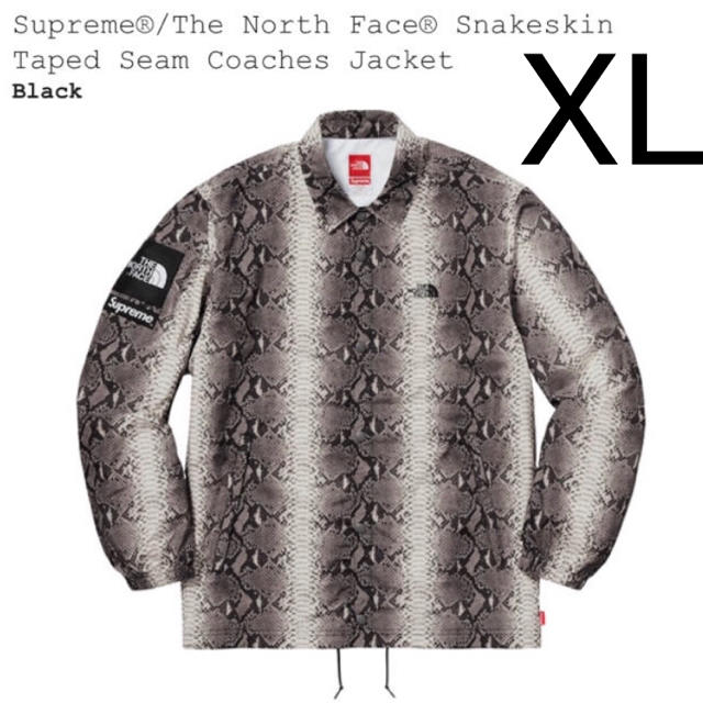 希少 XL supreme the north face snakeskin
