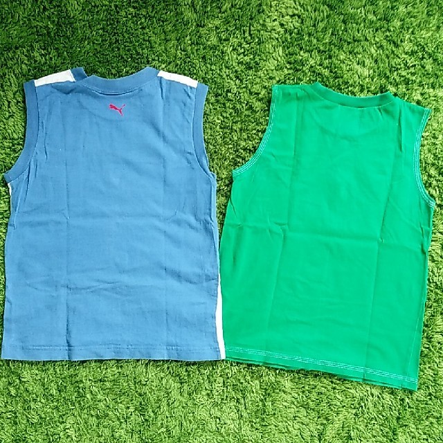 PUMA(プーマ)の130サイズ　タンクトップ　2枚セット キッズ/ベビー/マタニティのキッズ服男の子用(90cm~)(Tシャツ/カットソー)の商品写真