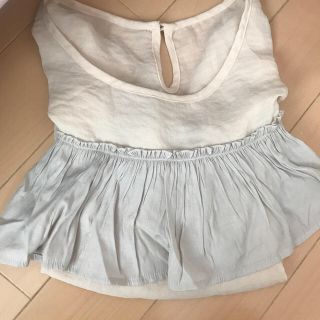 ミスティック(mystic)のミスティック♡シフォンブラウス　フリル　春　夏　透け感　ZARA (シャツ/ブラウス(長袖/七分))