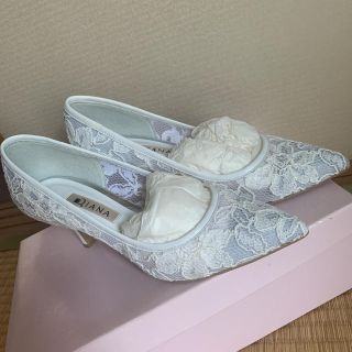 ダイアナ(DIANA)のダイアナ　レースパンプス　結婚式(ハイヒール/パンプス)