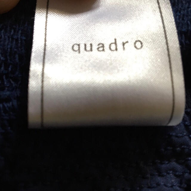 QUADRO(クアドロ)のquadro   コットンブルゾン レディースのジャケット/アウター(その他)の商品写真