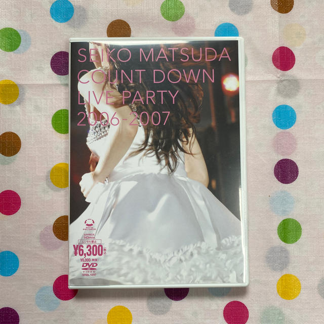 SEIKO　MATSUDA　COUNT　DOWN　LIVE　PARTY　2006 エンタメ/ホビーのDVD/ブルーレイ(ミュージック)の商品写真