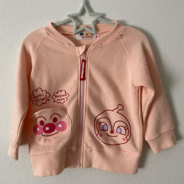 アンパンマン(アンパンマン)のアンパンマン　パーカー　90㎝ キッズ/ベビー/マタニティのキッズ服女の子用(90cm~)(ジャケット/上着)の商品写真