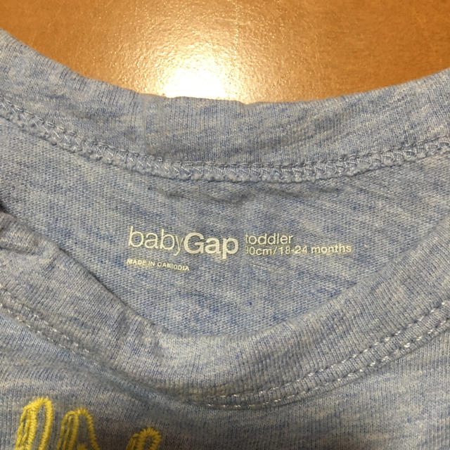 babyGAP(ベビーギャップ)のBaby GAPTシャツ90cm キッズ/ベビー/マタニティのキッズ服男の子用(90cm~)(Tシャツ/カットソー)の商品写真