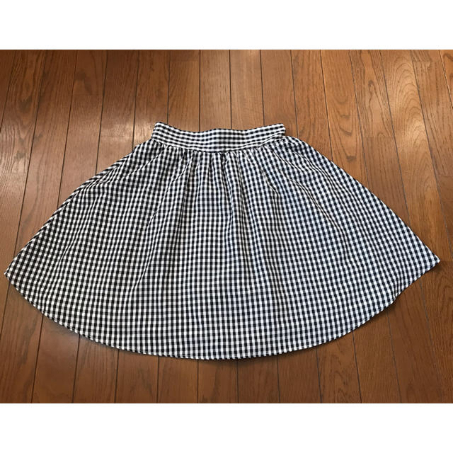 COLZA(コルザ)のギンガムチェック　フレアスカート レディースのスカート(ミニスカート)の商品写真