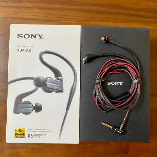 SONY - 【Sony 純正品！】SONY XBA-A3 付属ケーブル リモコン付き