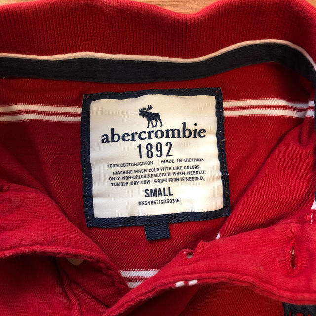 Abercrombie&Fitch(アバクロンビーアンドフィッチ)のabercrombie ラガーシャツ/Tシャツ Sサイズ 160cm レディースのトップス(Tシャツ(半袖/袖なし))の商品写真