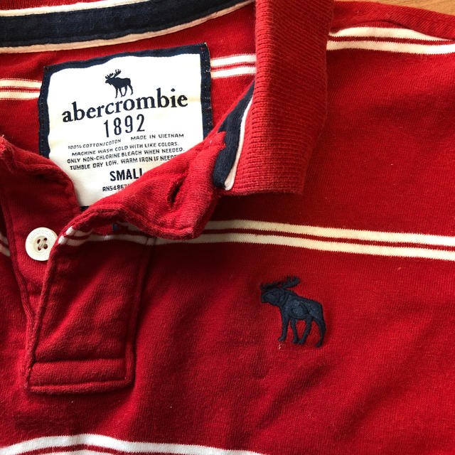 Abercrombie&Fitch(アバクロンビーアンドフィッチ)のabercrombie ラガーシャツ/Tシャツ Sサイズ 160cm レディースのトップス(Tシャツ(半袖/袖なし))の商品写真