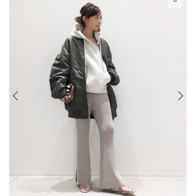 Slit Knit Pants  34ベージュサイズ