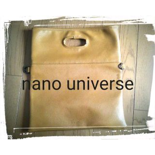 ナノユニバース(nano・universe)のnano・univere　クラッチバッグ(セカンドバッグ/クラッチバッグ)