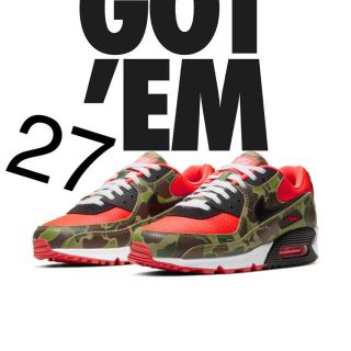 ナイキ(NIKE)のNIKE エアマックス90  DUCK CAMO(スニーカー)