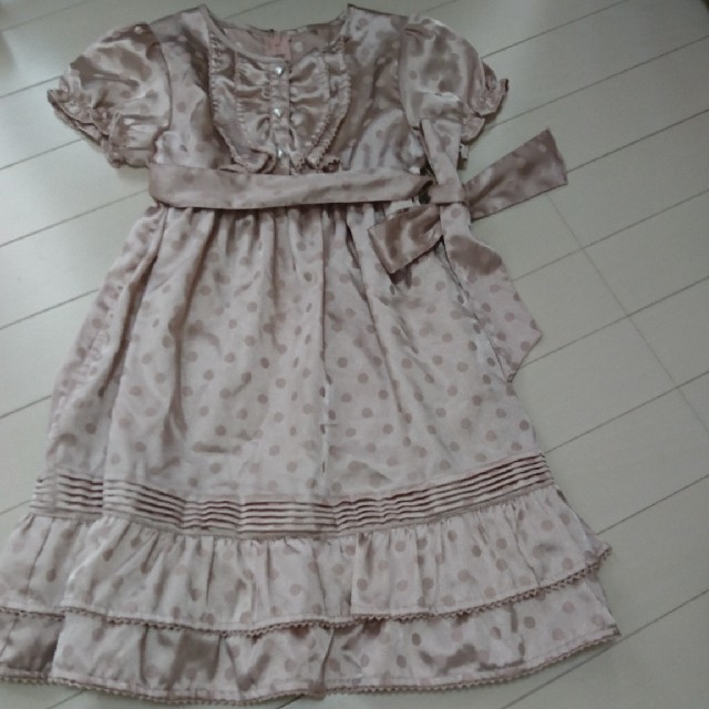 キッズ  ワンピース  120㎝ キッズ/ベビー/マタニティのキッズ服女の子用(90cm~)(ワンピース)の商品写真