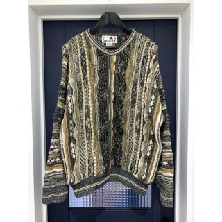 クージー(COOGI)のヨーロッパ古着 COOGI風 クレイジーパターンニット(ニット/セーター)