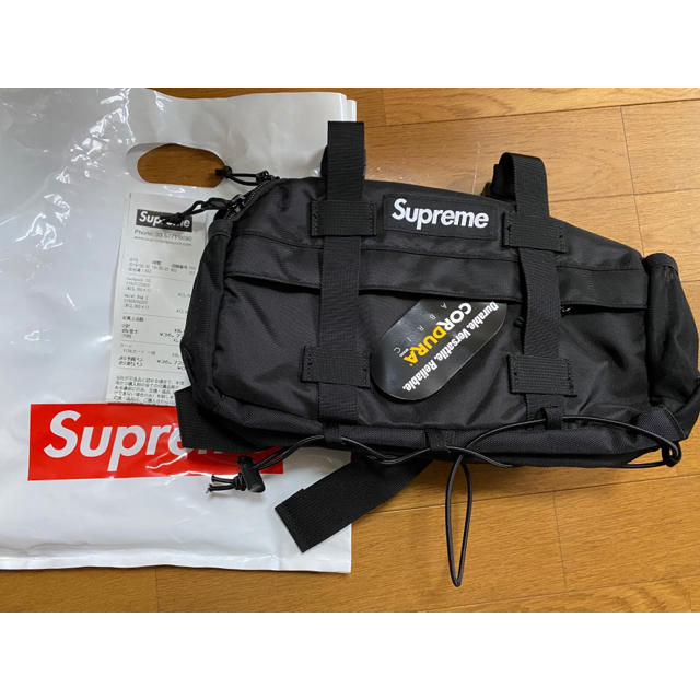 Supreme 19fw waistbag 黒 新品未使用品