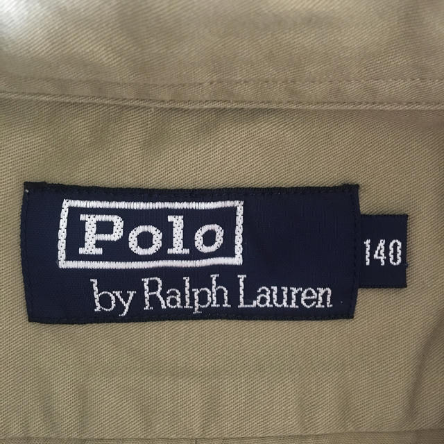 POLO RALPH LAUREN(ポロラルフローレン)のラルフローレン  ボーイズ   長袖ボタンダウン　140センチ キッズ/ベビー/マタニティのキッズ服男の子用(90cm~)(ブラウス)の商品写真