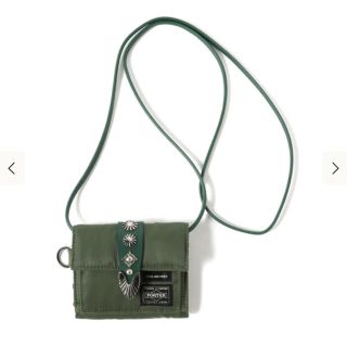 トーガ(TOGA)のTOGA × PORTER / 別注 SHOULDER WALLET カーキ(財布)