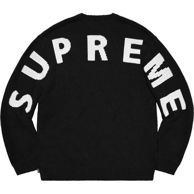 M Supreme Back Logo Sweater Blackニット/セーター