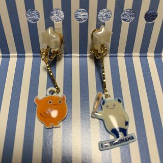 ベイスターズ★チャピー&バート★ゆらゆらピアス(応援グッズ)