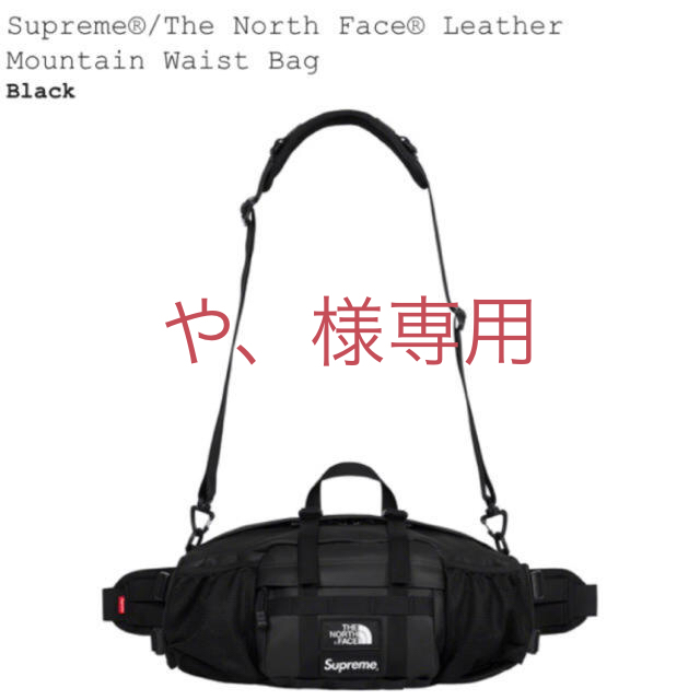 Supreme The North Face Leather Waist Bag