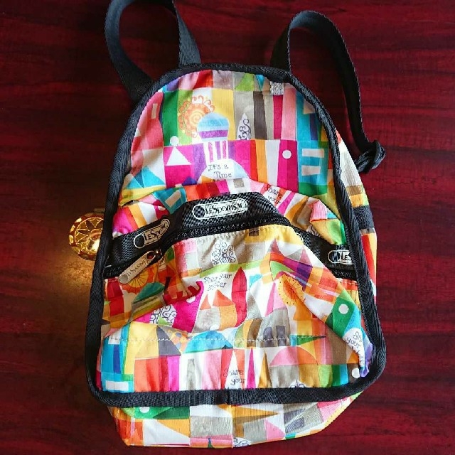 LeSportsac(レスポートサック)のレスポートサック キッズリュック キーホルダー付き キッズ/ベビー/マタニティのこども用バッグ(リュックサック)の商品写真