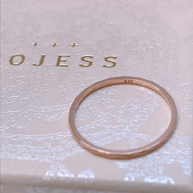 NOJESS(ノジェス)のれい様専用　ノジェス　リング　9号　K10PG レディースのアクセサリー(リング(指輪))の商品写真