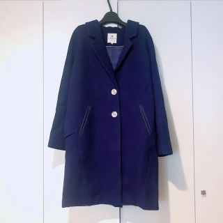 LANVIN en Bleu - 極美品 ランバンオンブルー チェスターコート 38