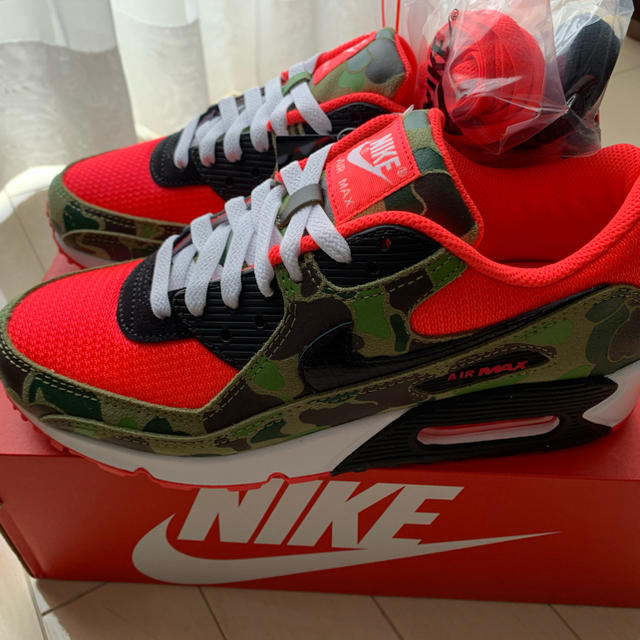 atmos× NIKE AIR MAX 90 SP  ダックカモ260cm状態