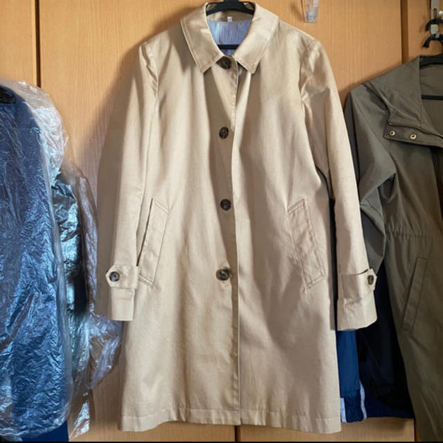 MUJI (無印良品)(ムジルシリョウヒン)の無印良品　ステンカラーコート レディースのジャケット/アウター(スプリングコート)の商品写真