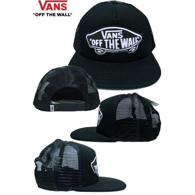 VANS(ヴァンズ)の新品 VANS US購入 バンズ 1番人気  デッキロゴパッチ メッシュキャップ レディースの帽子(キャップ)の商品写真