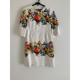 ドルチェアンドガッバーナ(DOLCE&GABBANA)のDOLCE&GABBANA /ワンピース /花柄(ミニワンピース)