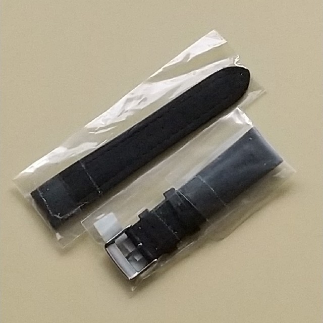 BREITLING(ブライトリング)のブライトリングタイプ カーフ革ベルト 黒 20㎜ メンズの時計(レザーベルト)の商品写真