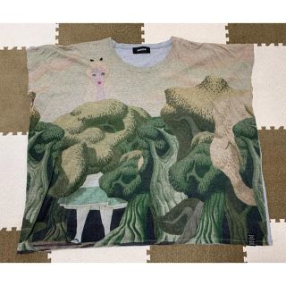 ズッカ(ZUCCa)のzucca Tシャツ　ディズニーコラボ　アリス(Tシャツ(半袖/袖なし))
