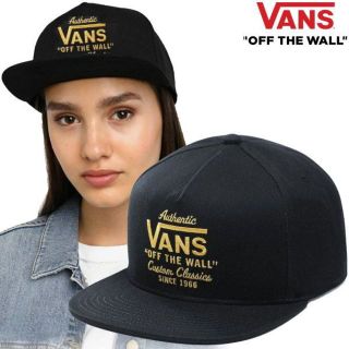 ヴァンズ(VANS)の新品 VANS US購入 バンズ カスタムクラシック総刺繍ロゴ ツイルキャップ(キャップ)