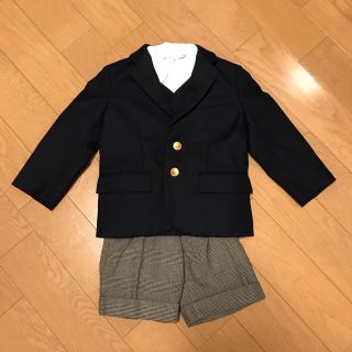 ラルフローレン(Ralph Lauren)のラルフローレン　フォーマル スーツ　ハーフパンツ　ベスト　シャツ　ジャケット(ドレス/フォーマル)