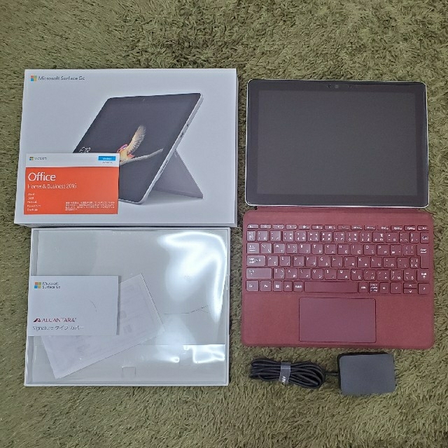 ネイビーシー Surface Go 128GB 本体 キーボードセット Office付き