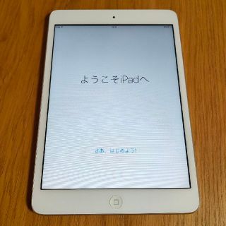 アイパッド(iPad)のiPad mini Wi-Fiモデル 16GB ホワイト&シルバー(タブレット)