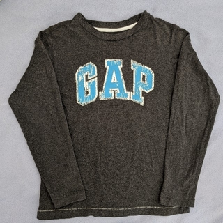 ギャップ(GAP)の【美品】 GAP ロンＴ 長袖140 濃いグレー(Tシャツ/カットソー)