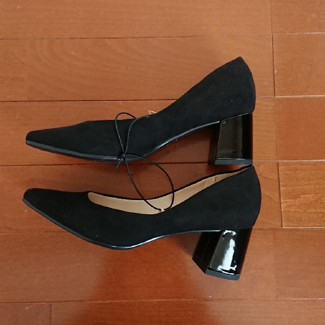GU(ジーユー)のGUスクエアトゥパンプス レディースの靴/シューズ(ハイヒール/パンプス)の商品写真