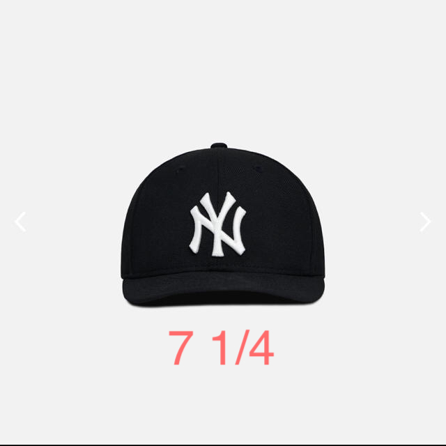 kithkith newera Yankees black 黒　7 1/4