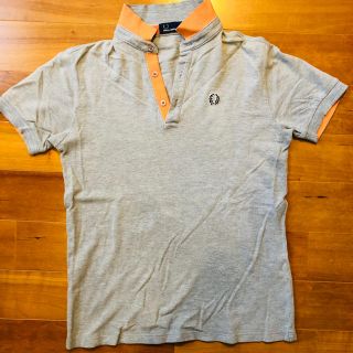 フレッドペリー(FRED PERRY)のフレッドペリー　ポロシャツ  グレー　サイズM(ポロシャツ)