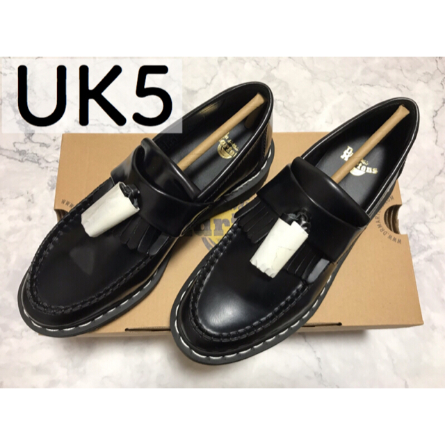 Dr.Martens(ドクターマーチン)のDr.Martens マーチン 別注 エイドリアン タッセルローファー UK5 レディースの靴/シューズ(ローファー/革靴)の商品写真