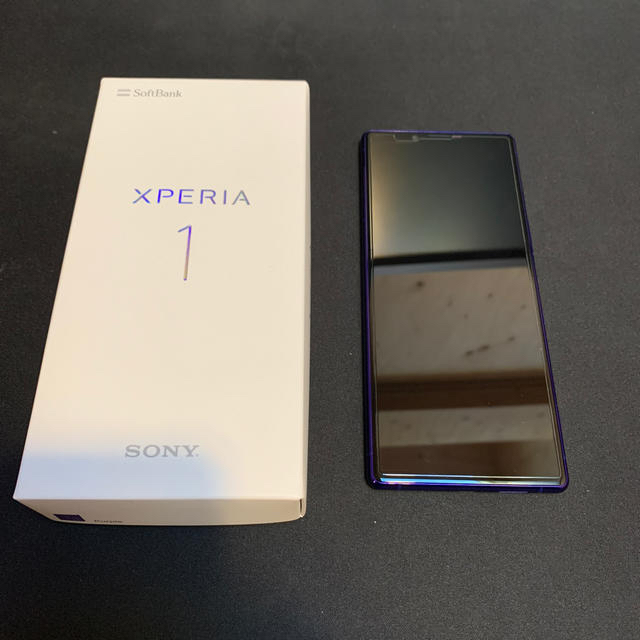 Xperia 1 ソフトバンク　802soスマートフォン本体